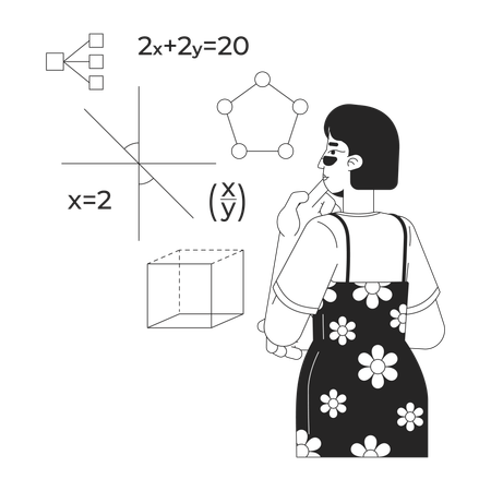 Learning mathematics for programming  Illustration