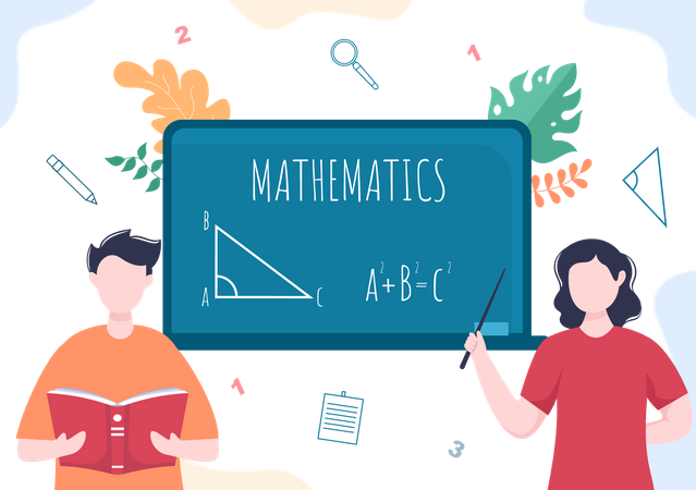 Learning Mathematics of Education  Illustration