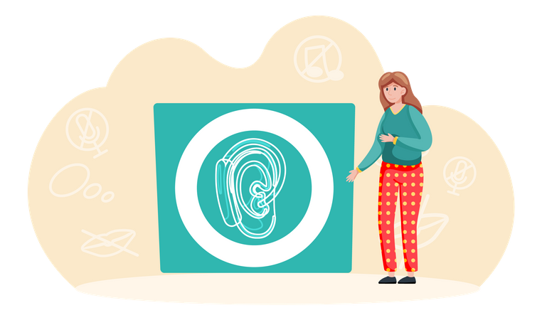Learning sign finger languages  Illustration