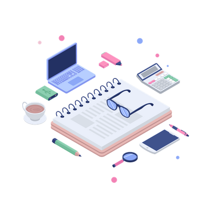 Learning tools  イラスト