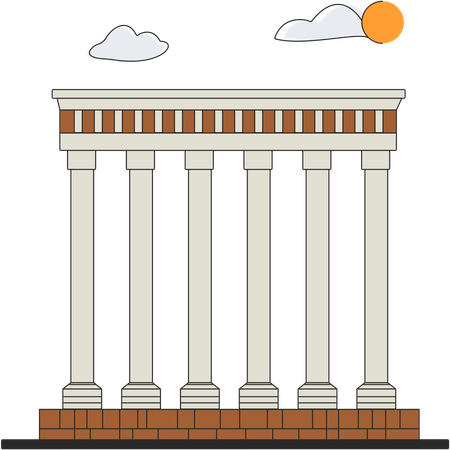 Lebanon - Baalbek  Illustration