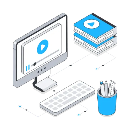Leçon vidéo  Illustration
