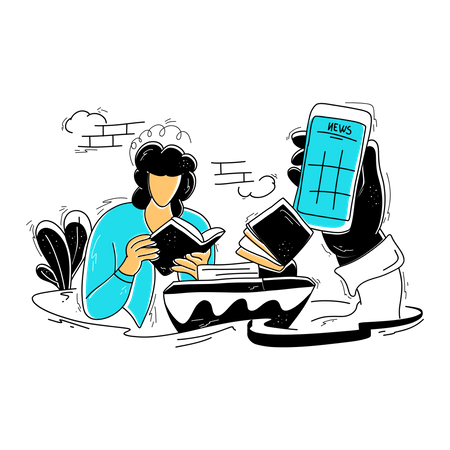 Lectura en línea  Ilustración