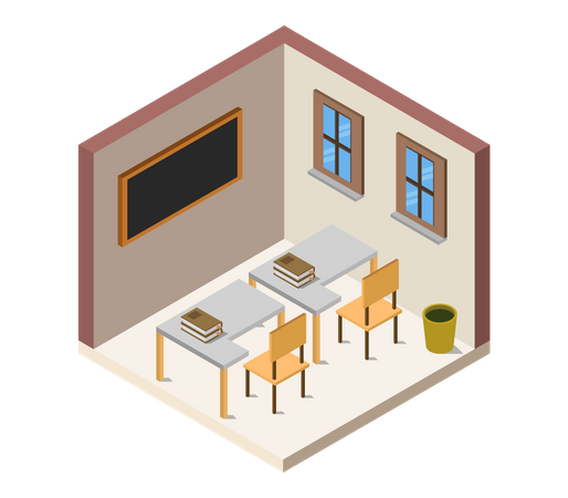 Lecture room  Illustration