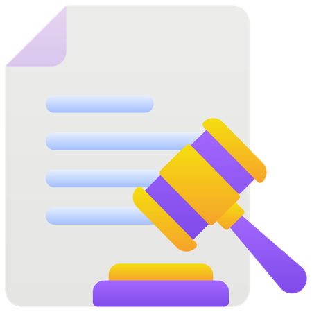 Legal Document  Illustration