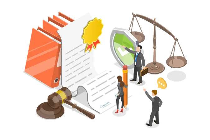 Legal Process Illustration