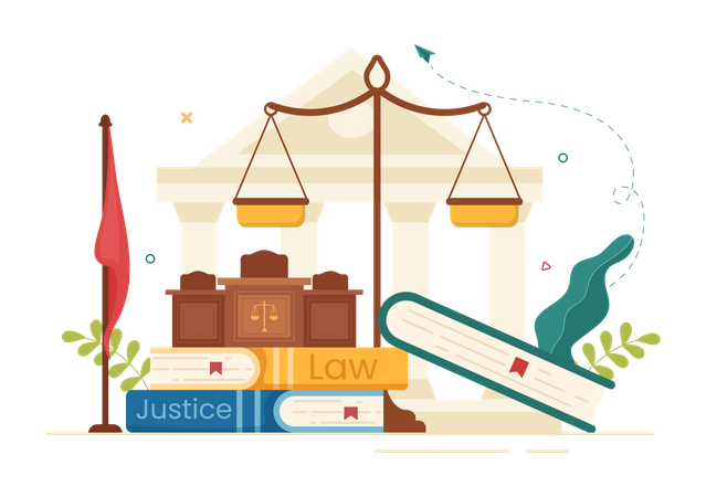 Legal services Illustration