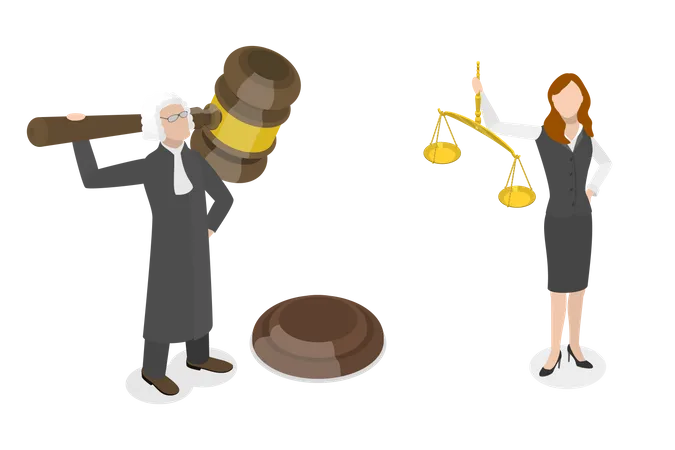 Legal Services Illustration