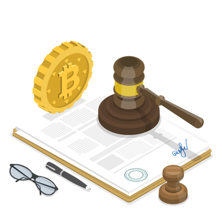 Legislación sobre criptomonedas  Ilustración