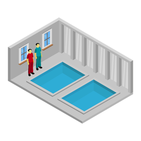 Leisure area  Illustration