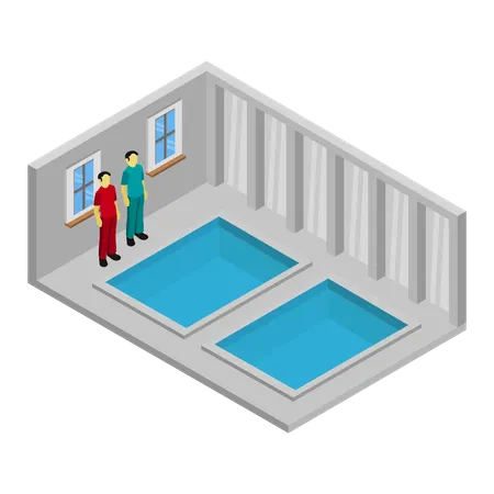 Leisure area  Illustration