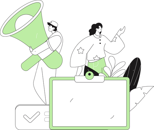 Alerta de lembrete  Ilustração