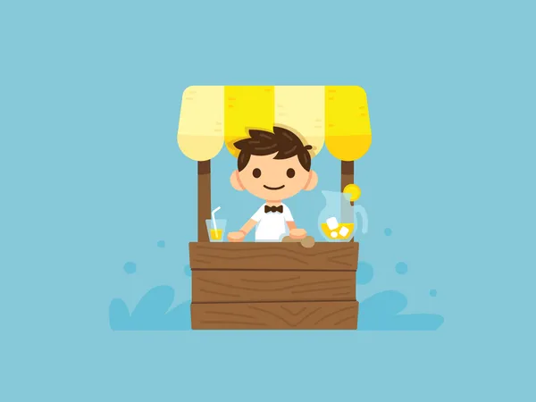 Lemonade boy  Illustration