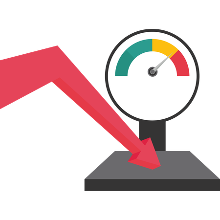 L'employé mesure ses performances en matière de compétences  Illustration