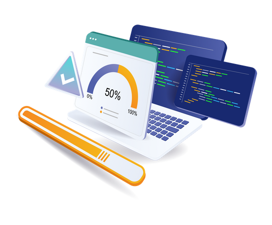 Lenguaje de programación de análisis de diagnóstico actualizado  Ilustración