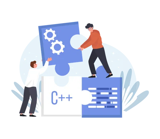 Programmieren lernen  Illustration