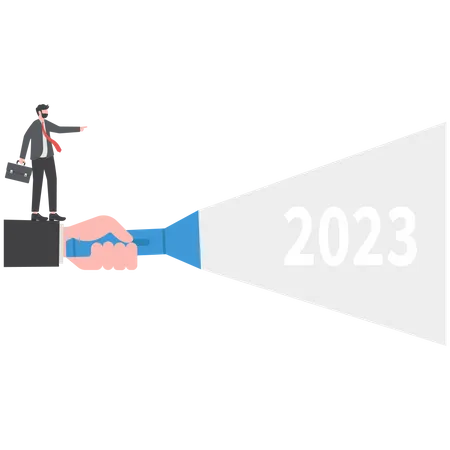 Les chefs d’entreprise pointent vers les objectifs 2023  Illustration