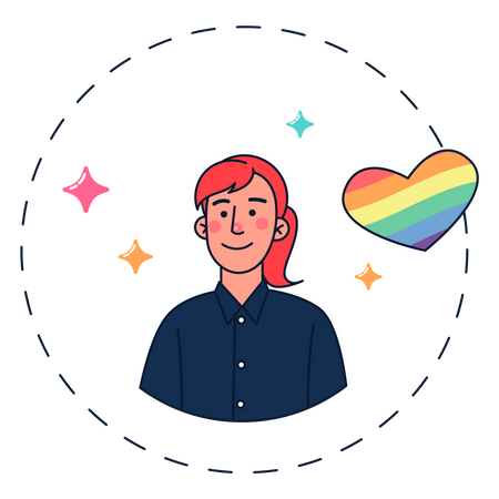 Lesbian  Illustration