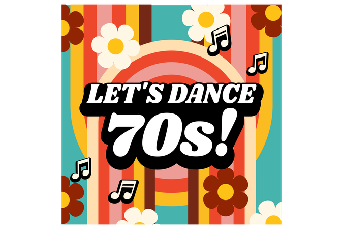 Let's Dance 70's  Illustration