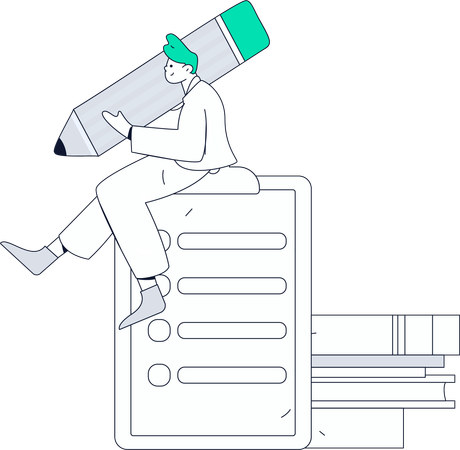 Personen, die im Zeitplanmanagement arbeiten  Illustration