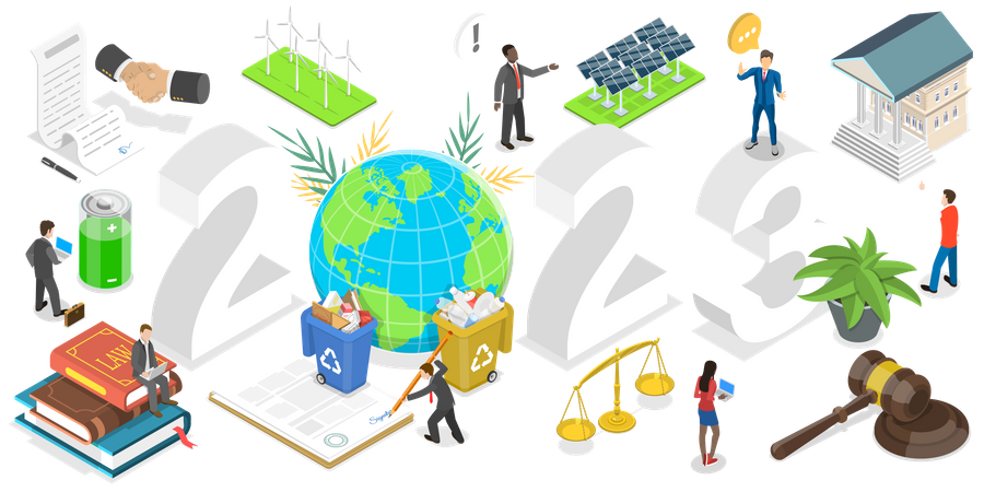 Leyes de prevención de la contaminación  Ilustración