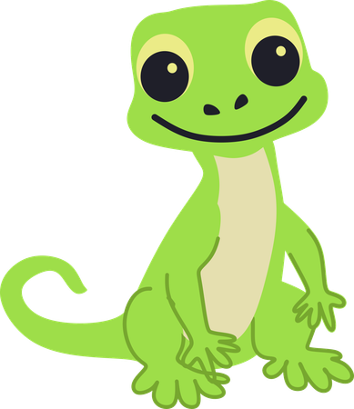 Lézard  Illustration