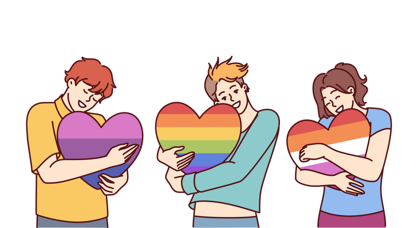 Lgbt rights  Illustration