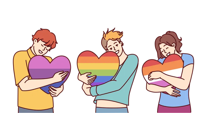 Lgbt rights  Illustration