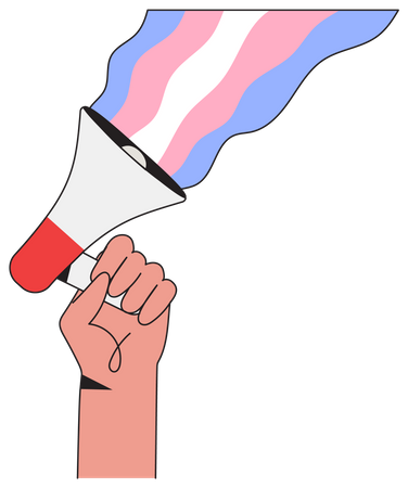 LGBT rights protest  Illustration