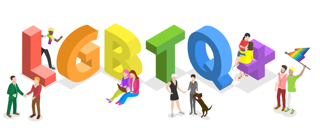 LGBTQ Community Illustration
