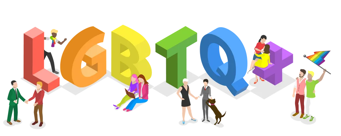 LGBTQ Community Illustration