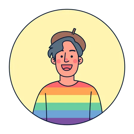 LGBTQ-Künstler  Illustration