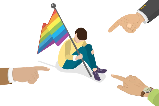 LGBTQ-Rechte  Illustration
