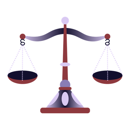 Libra scales  Illustration