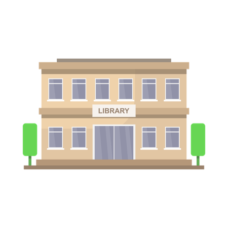 Library  Illustration