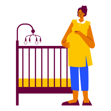 Licencia de maternidad  Ilustración
