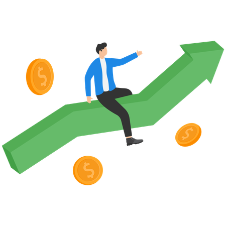 Liderança para uma nova ideia de sucesso  Ilustração