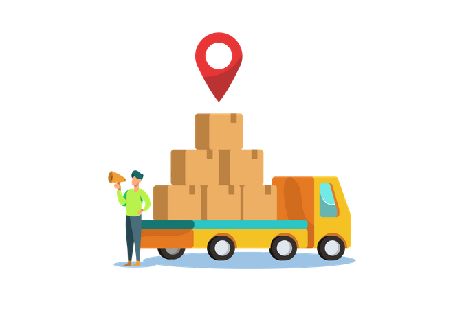Lieferadresse  Illustration