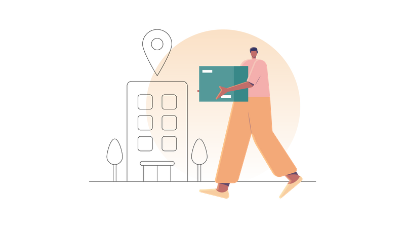 Lieferadresse  Illustration