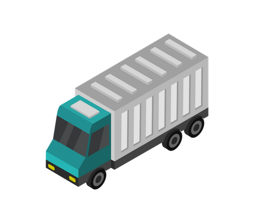 Lieferwagen  Illustration