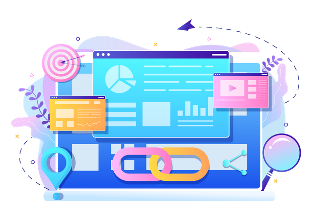 Lier la fonctionnalité de localisation au site Web  Illustration