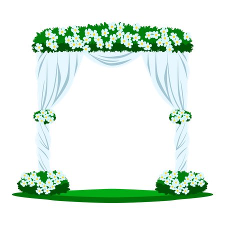 Salle de mariage  Illustration