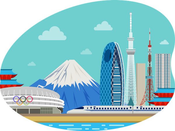 Site olympique  Illustration