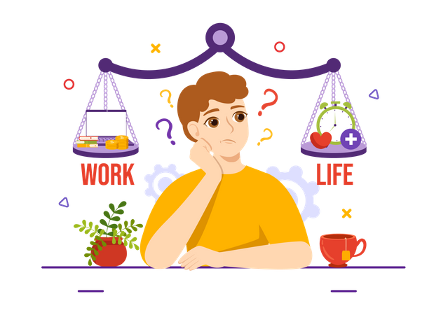 Life Satisfaction  イラスト