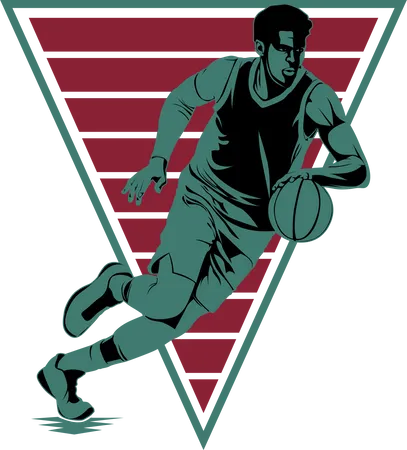 Liga de baloncesto  Illustration