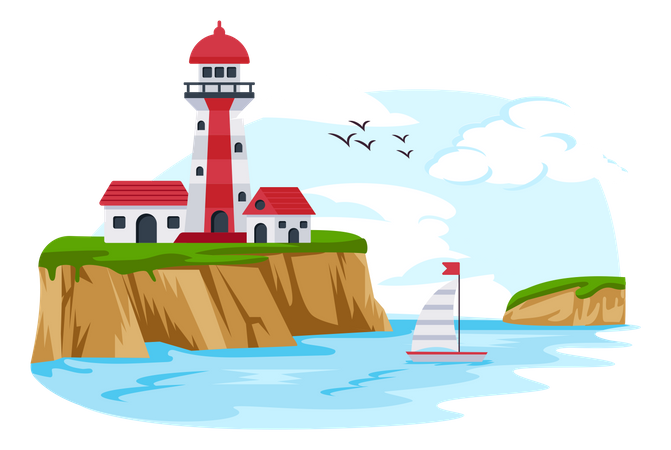 Light House  Illustration