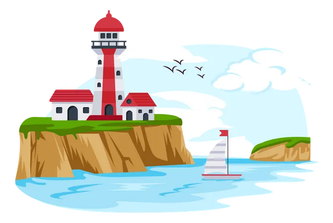 Light House  Illustration