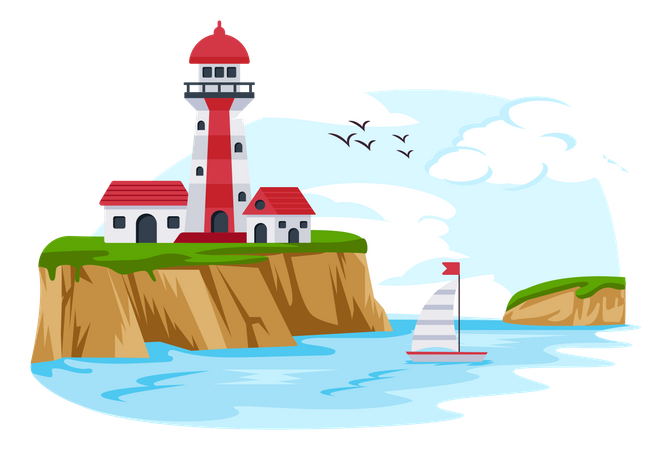 Light House  Illustration