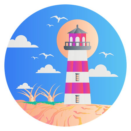 Lighthouse  Illustration