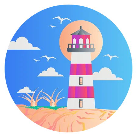 Lighthouse  Illustration